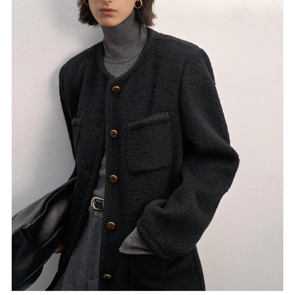 Pixie Market Tweed Button Jacket - image 8